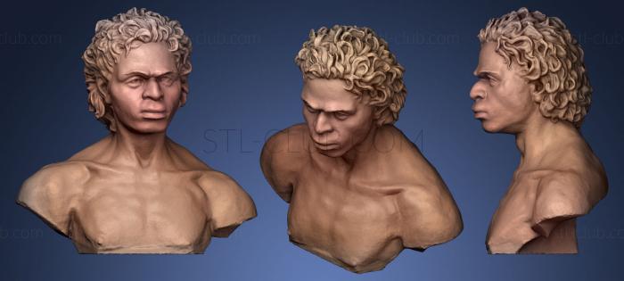 3D модель Неизвестный мужчина 11 (STL)